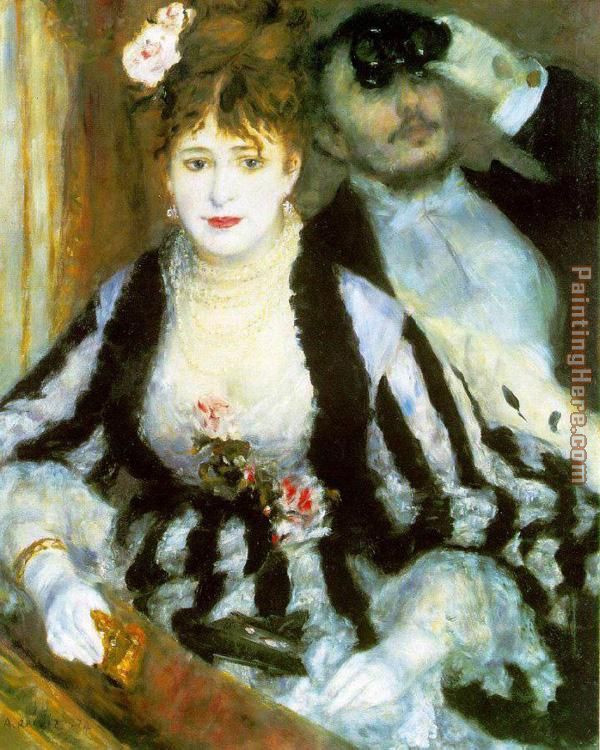 Pierre Auguste Renoir La Loge I